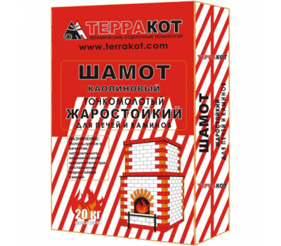 купить Шамот каолиновый Терракот тонкомолотый, 20 кг от производителя Терракот по цене 692.00р.в нашем магазине в Москве 