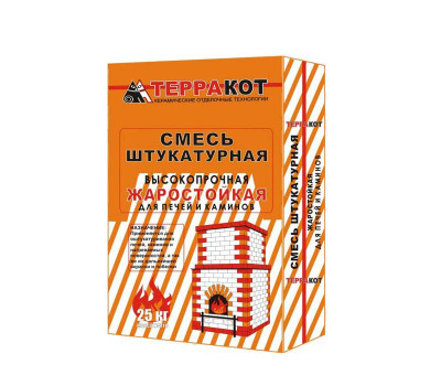 купить Смесь штукатурная Терракот жаростойкая,  5 кг от производителя Терракот по цене 157.00р.в нашем магазине в Москве 